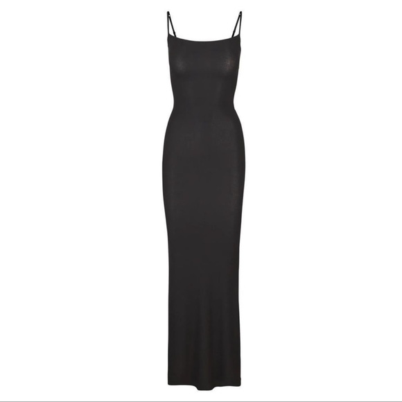 SKIMS Dresses & Skirts - SKIMS BLACK MAXI DRESS